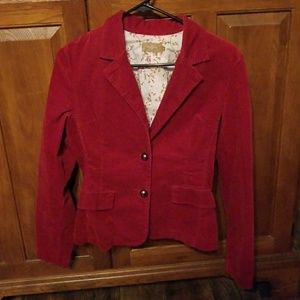 Corduroy blazer